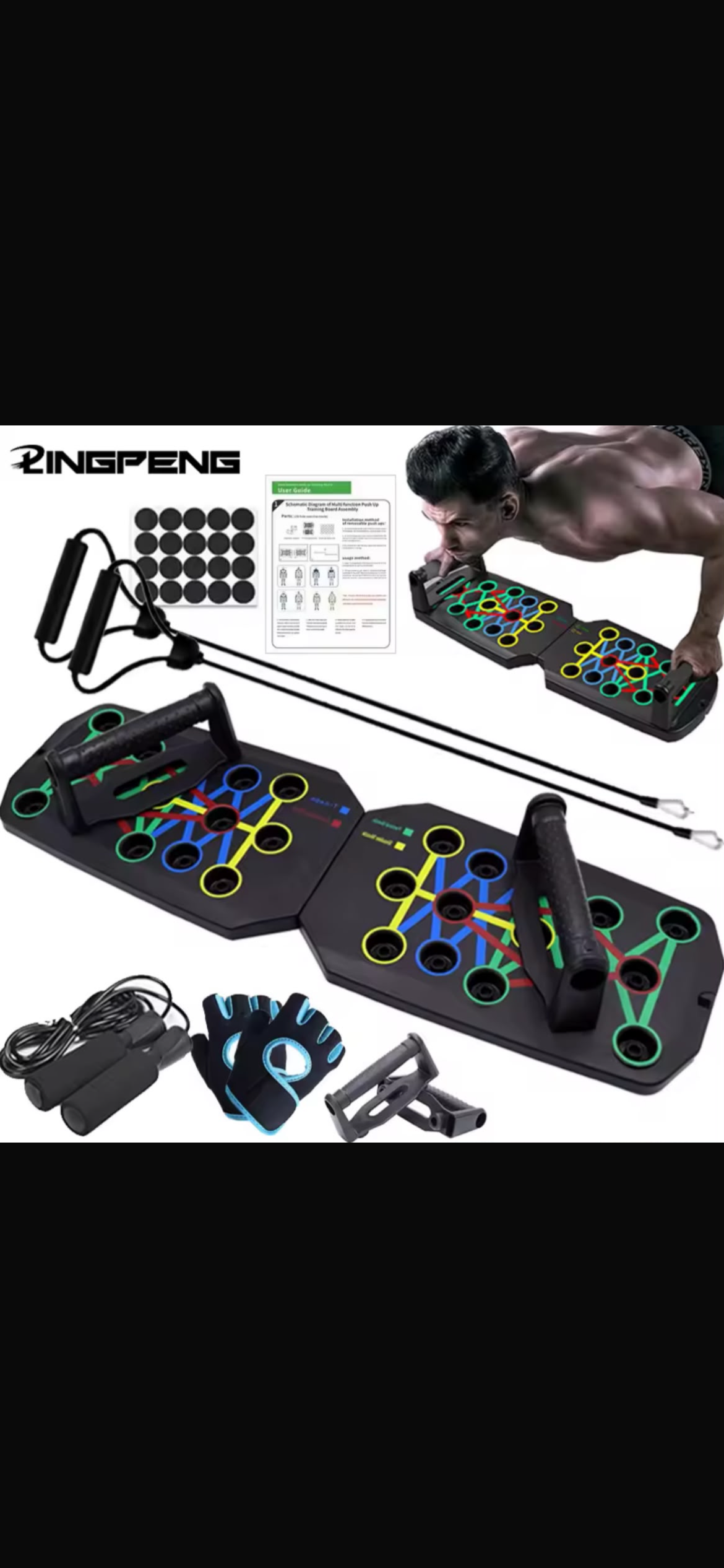 VigorFit™ 14-in-1 Push Up Board